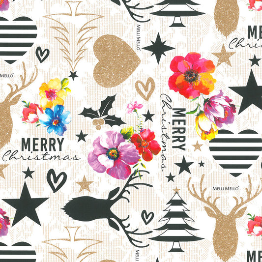 Kerst cadeaupapier - D90139